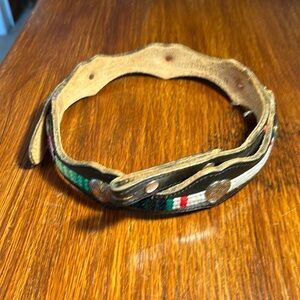 3/$25 Vintage Dun Dee Womens Leather Western Belt. Size 34